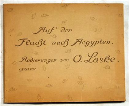 1 portfolio.  Laske, Oskar. Auf