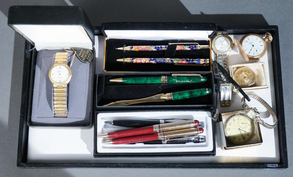 COLLECTION OF WRISTWATCHES, POCKET