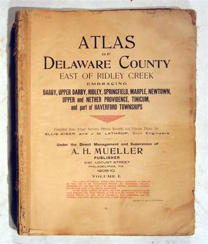 2 vols Pennsylvania Atlases  4dbe0