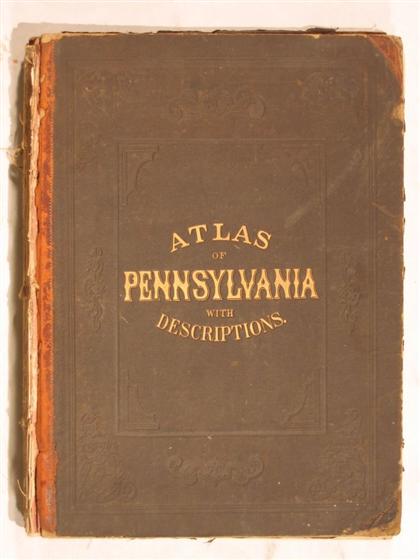 1 vol Pennsylvania Atlas Walling  4dbe4