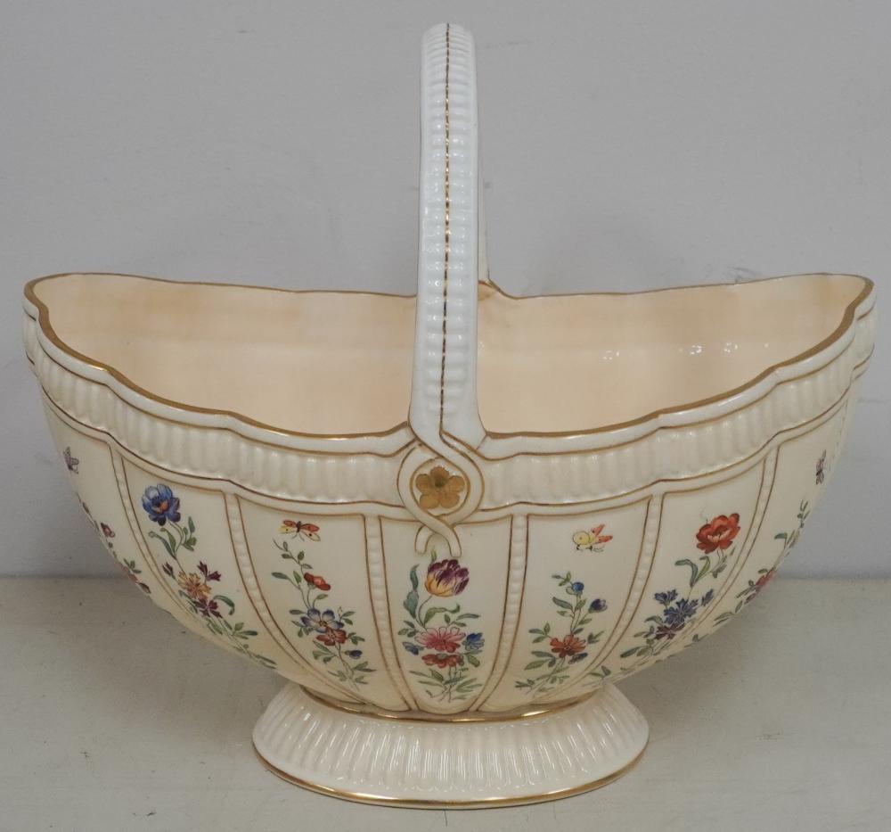 COALPORT PORCELAIN BASKET HANDLE 309742