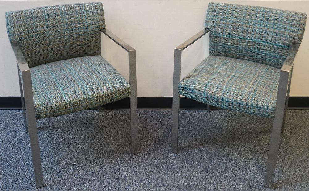 PAIR HICKORY BUSINESS FURNITURE
