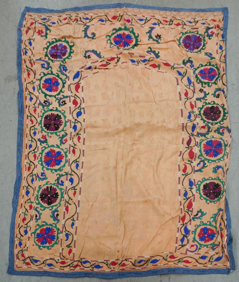SHAKHRISABZ SILK AND COTTON EMBROIDERED 3097dd