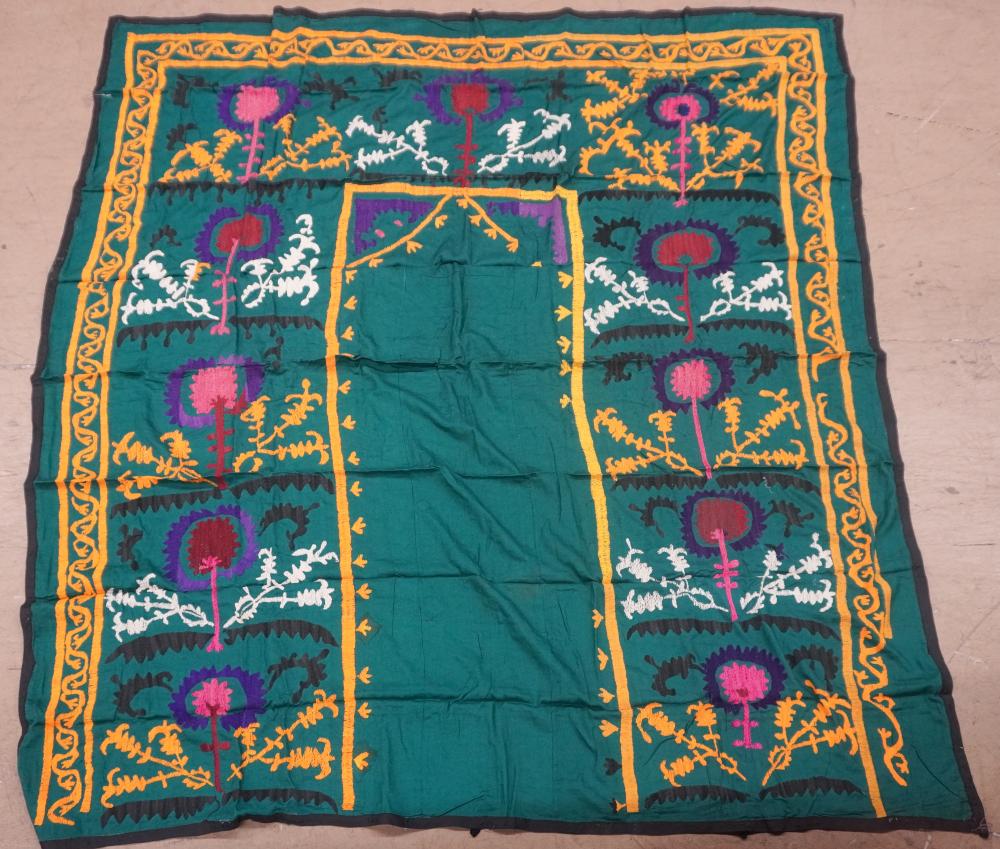 TASHKENT SILK AND COTTON EMBROIDERED