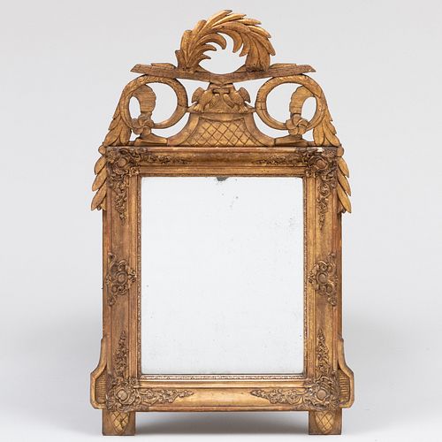 FRENCH PROVINCIAL GILTWOOD MIRRORIn 3097f1