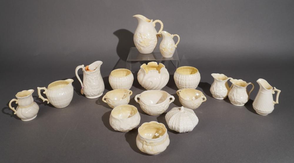 COLLECTION OF ASSORTED BELLEEK 3097f9