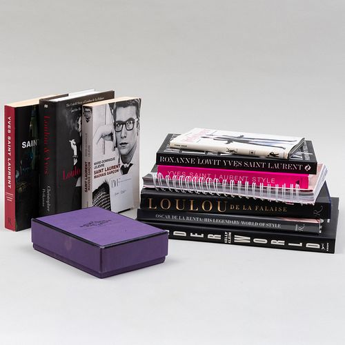 BOX OF BOOKS ON FASHIONIncluding  309835