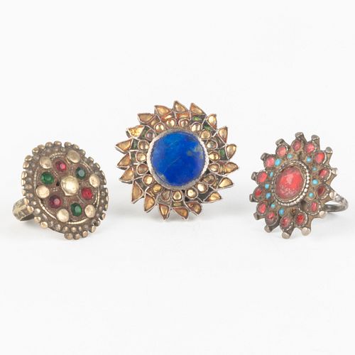 GROUP OF THREE INDIAN RINGSSet 309859