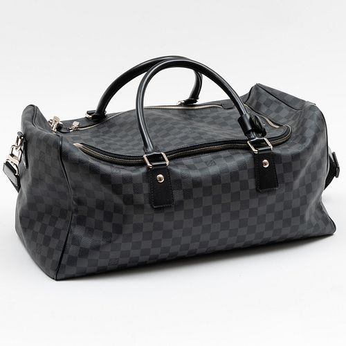 LOUIS VUITTON BLACK AND GREY CHECKED 309867