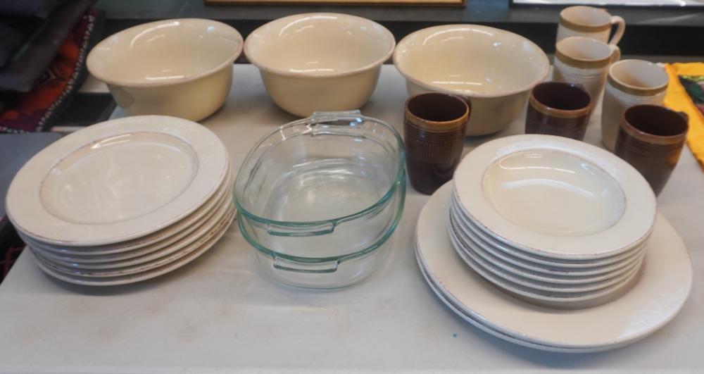 PIER 1 TOSCANA IVORY 22-PIECE DINNER