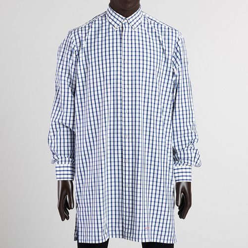 SET OF TWELVE CHARVET COTTON SHIRTS,