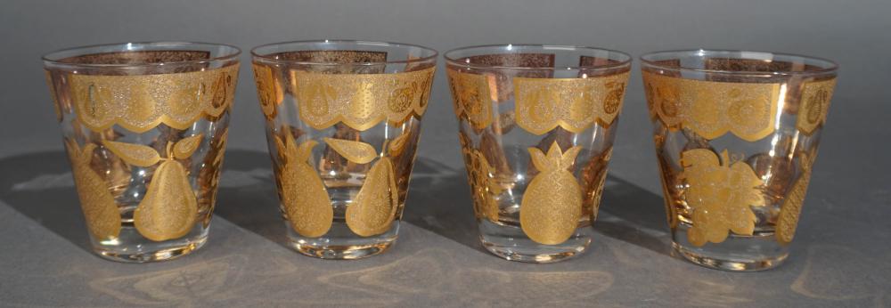 SET OF FOUR CULVER 22 KARAT GOLD 3099f2