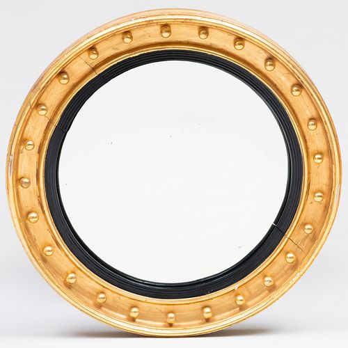 REGENCY STYLE GILTWOOD AND EBONIZED 309a07