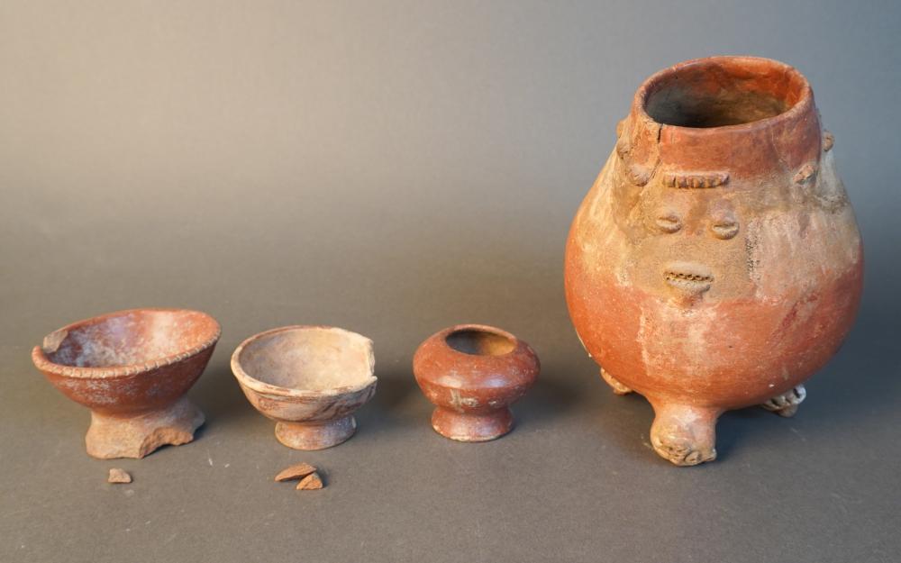 COLLECTION OF FOUR PRE-COLUMBIAN