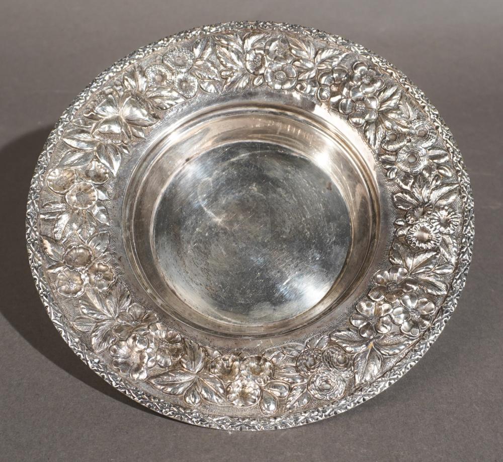 JAMES R ARMIGER REPOUSSE STERLING 309ab7