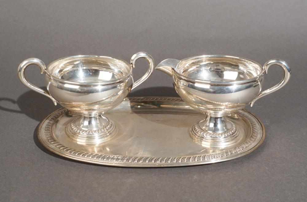 HUNT SILVER STERLING TRAY AND EMPIRE 309ab4