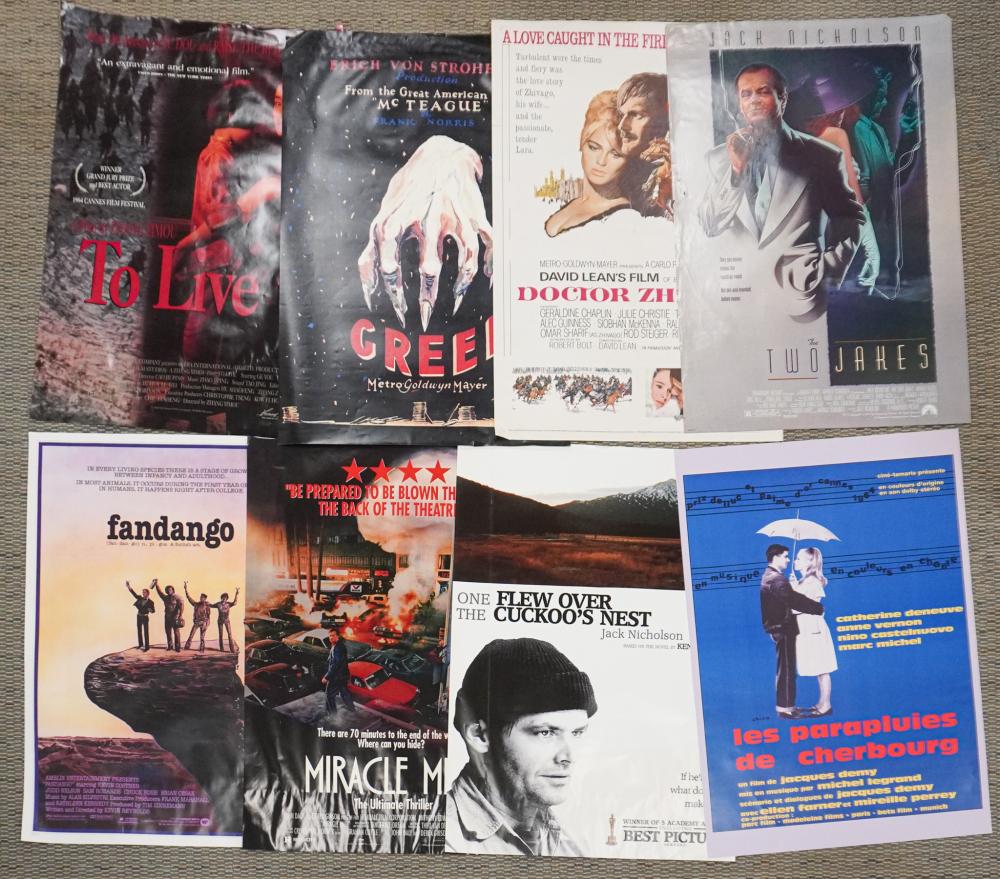 GROUP OF REPRODUCTION MOVIE POSTERSGroup
