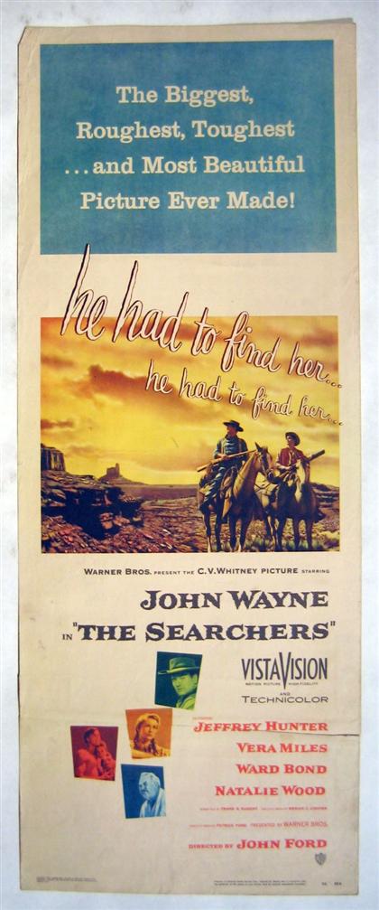1 piece Movie Poster The Searchers  4dc5a
