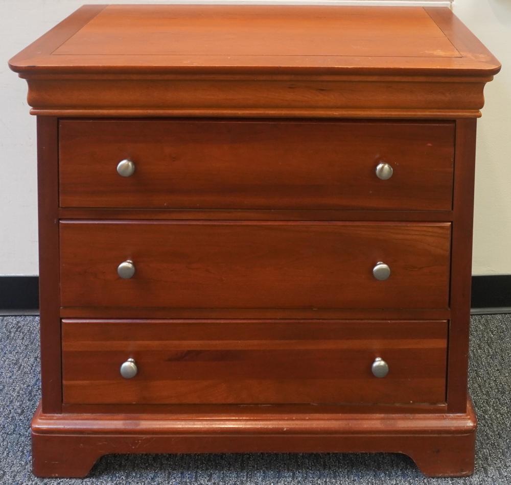 STANLEY WALNUT SIDE CHEST OF DRAWERS