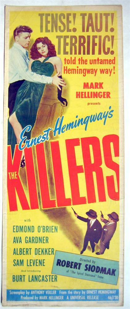 1 piece Movie Poster The Killers  4dc6e