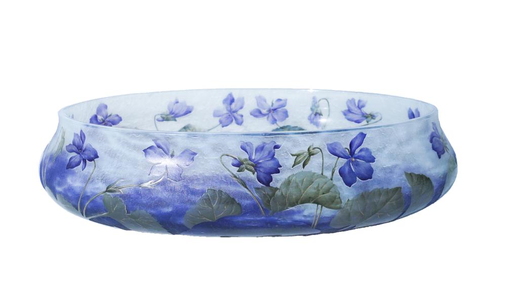 DAUM FRERES VIOLETTES ENAMEL 309cad