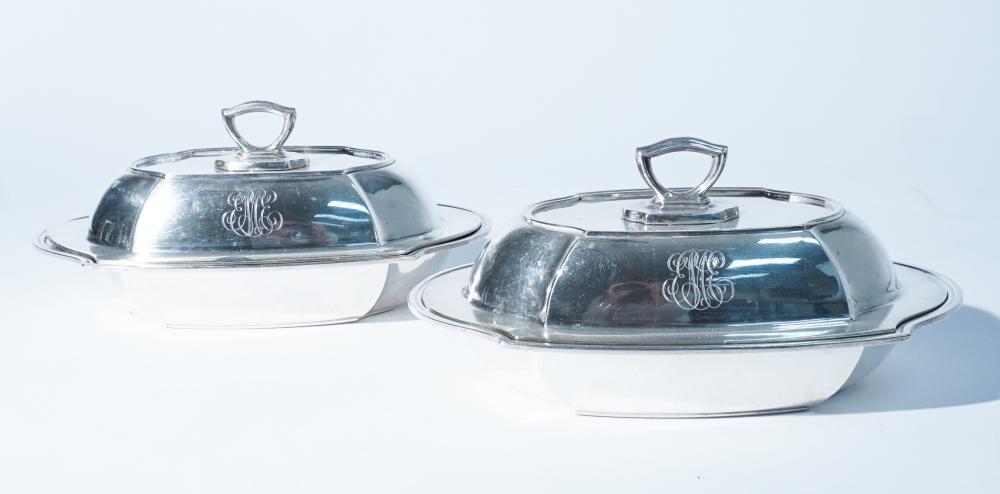 PAIR OF ROBERT WALLACE & SONS STERLING