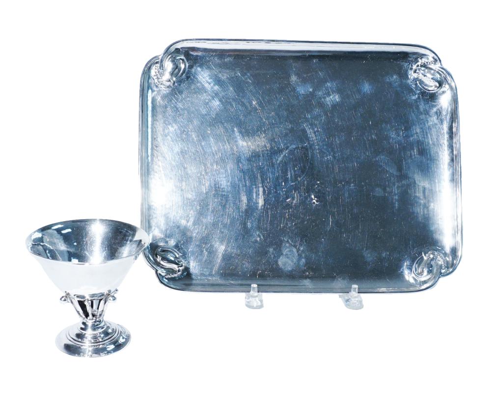 GEORG JENSEN STERLING RECTANGULAR 309cd3