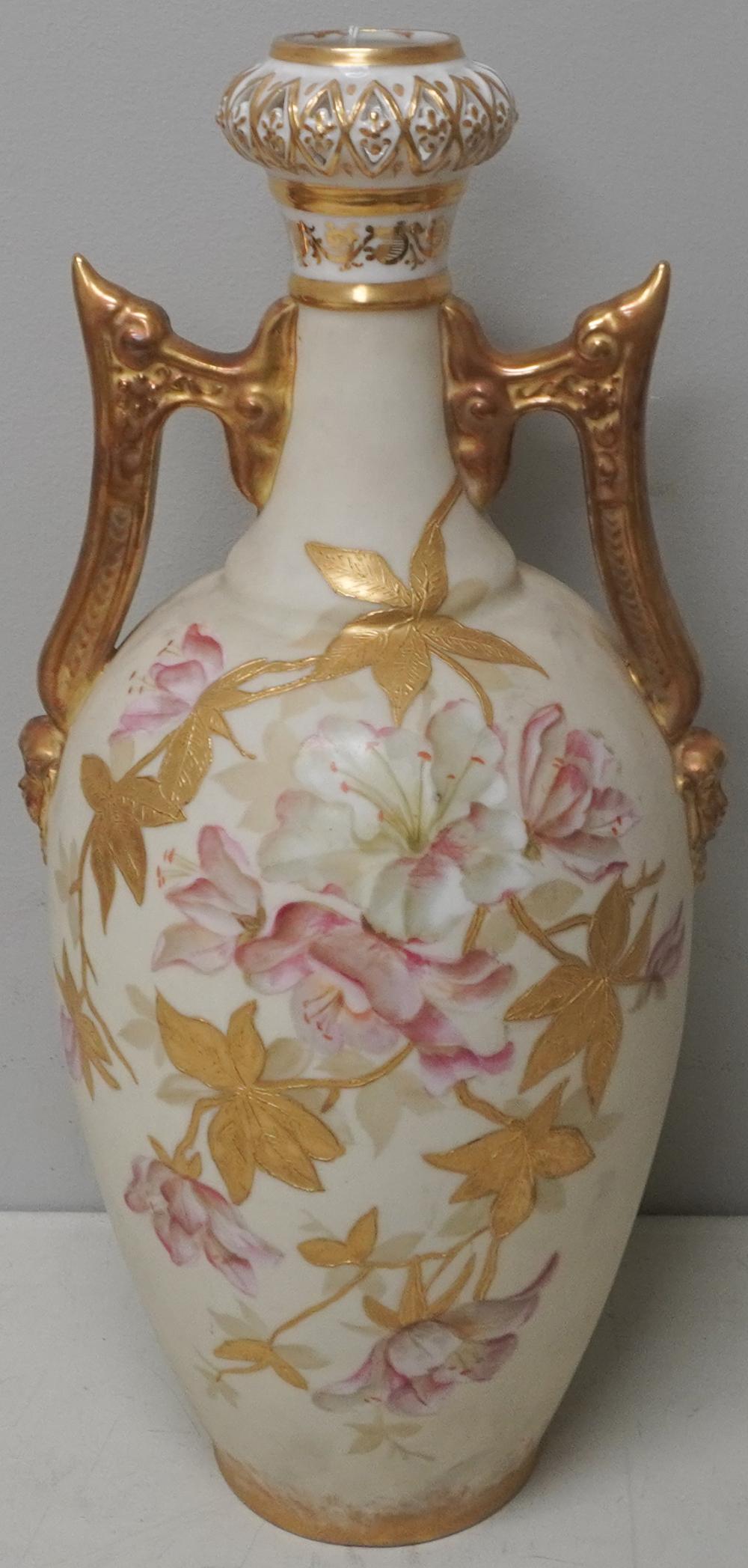 ROYAL WORCESTER FLORAL DECORATED 309d81