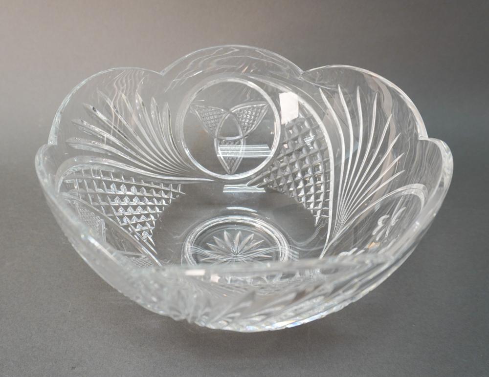 WATERFORD CRYSTAL FOOTED BOWL,