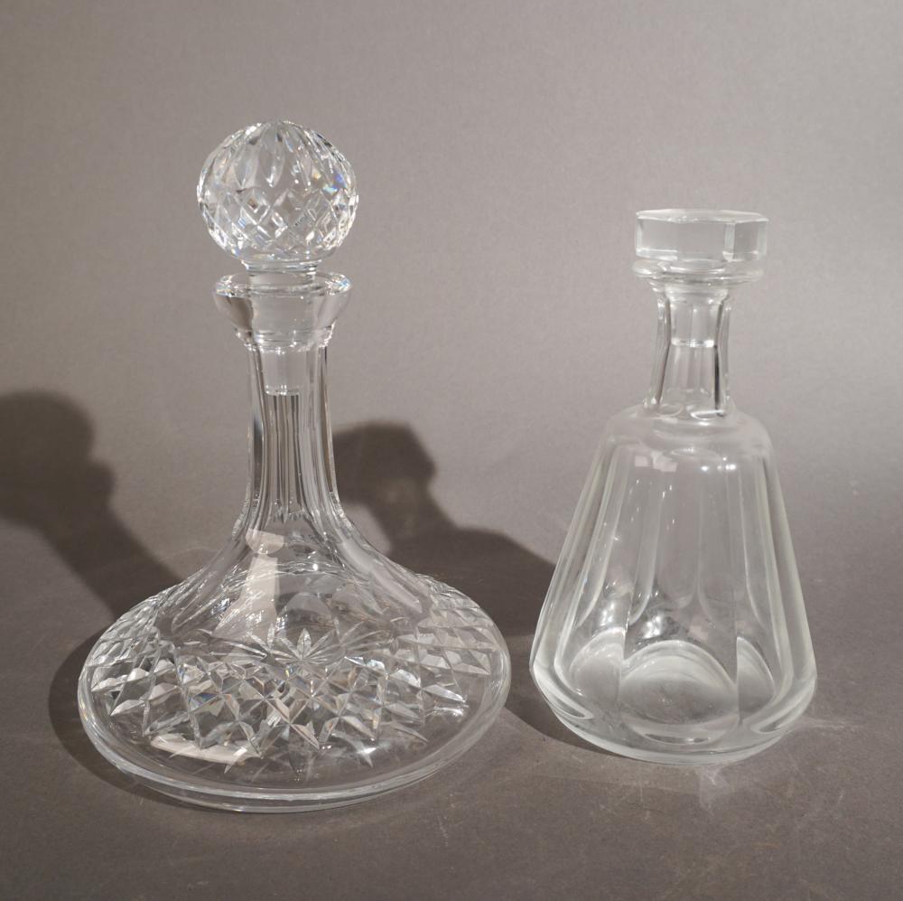 WATERFORD CUT CRYSTAL SHIP S DECANTER  309e0a