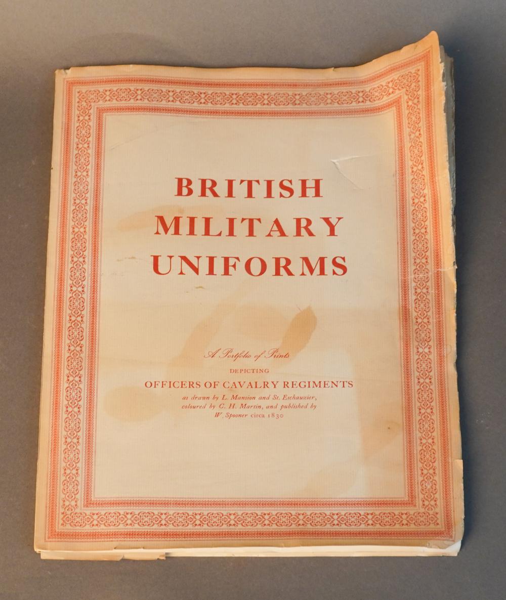 FOLIO OF BRITISH MILITARY UNIFORM 309e61