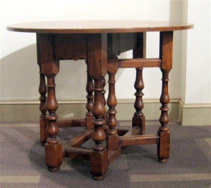 English style Provincial oak table