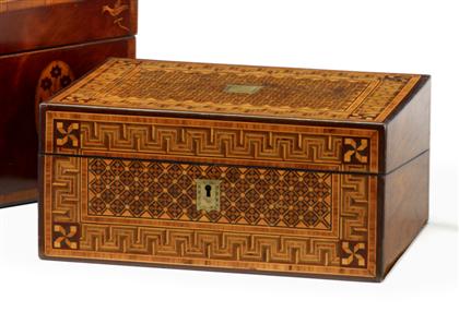 Victorian tunbridgeware parquetry