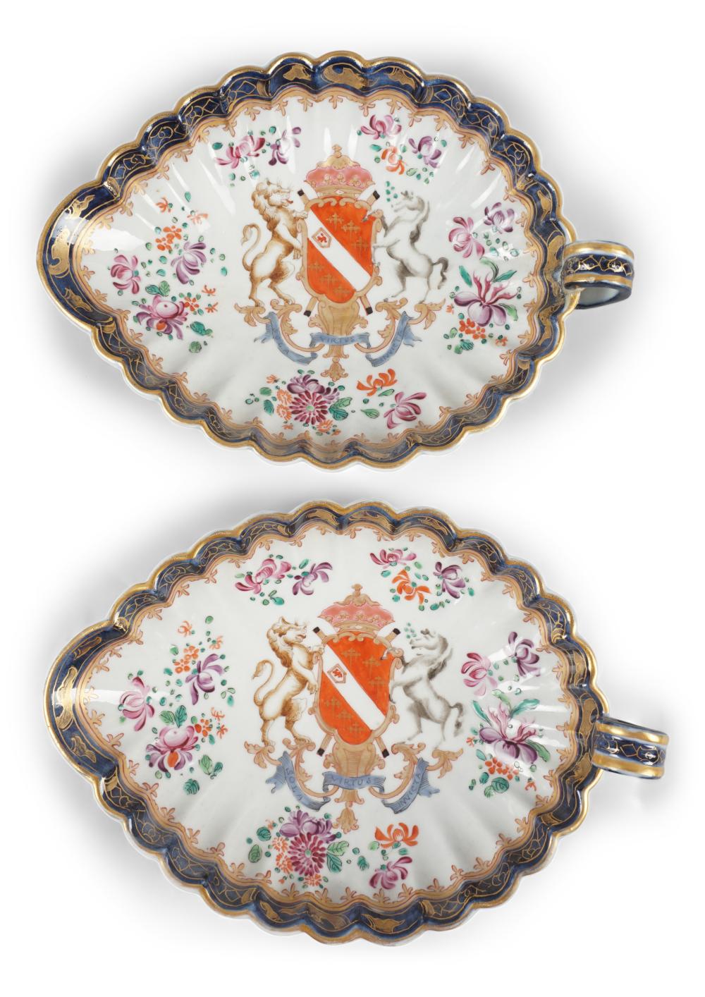 PAIR OF SAMSON CHINESE EXPORT ARMORIAL