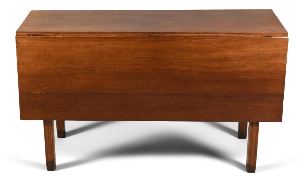 CHIPPENDALE MAHOGANY DROP-LEAF