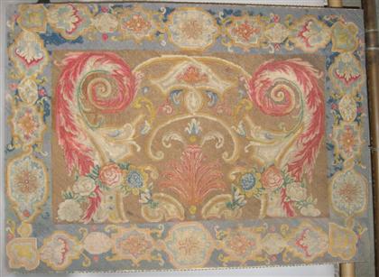 English needlework panel 18th 19th 4dcc8