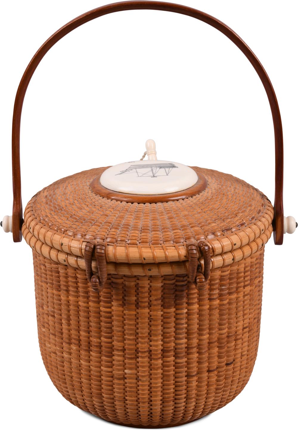 B. MARKS & K. WILKINSON NANTUCKET BASKET,