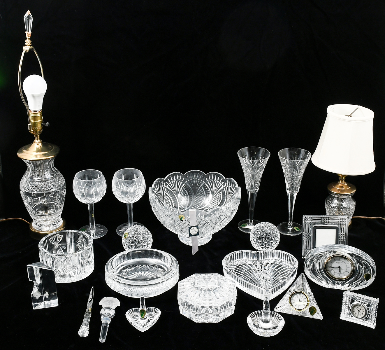 22 PC WATERFORD GLASS   309ff7