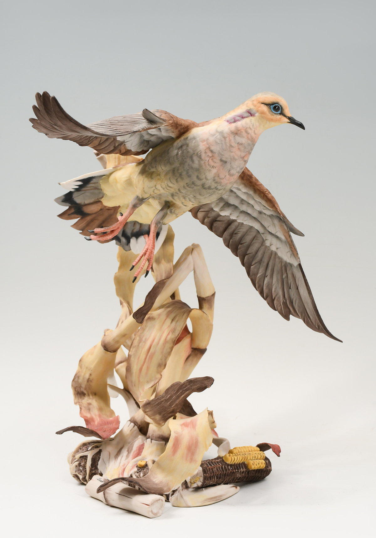 BOEHM PORCELAIN MOURNING DOVE FIGURE  309ffc