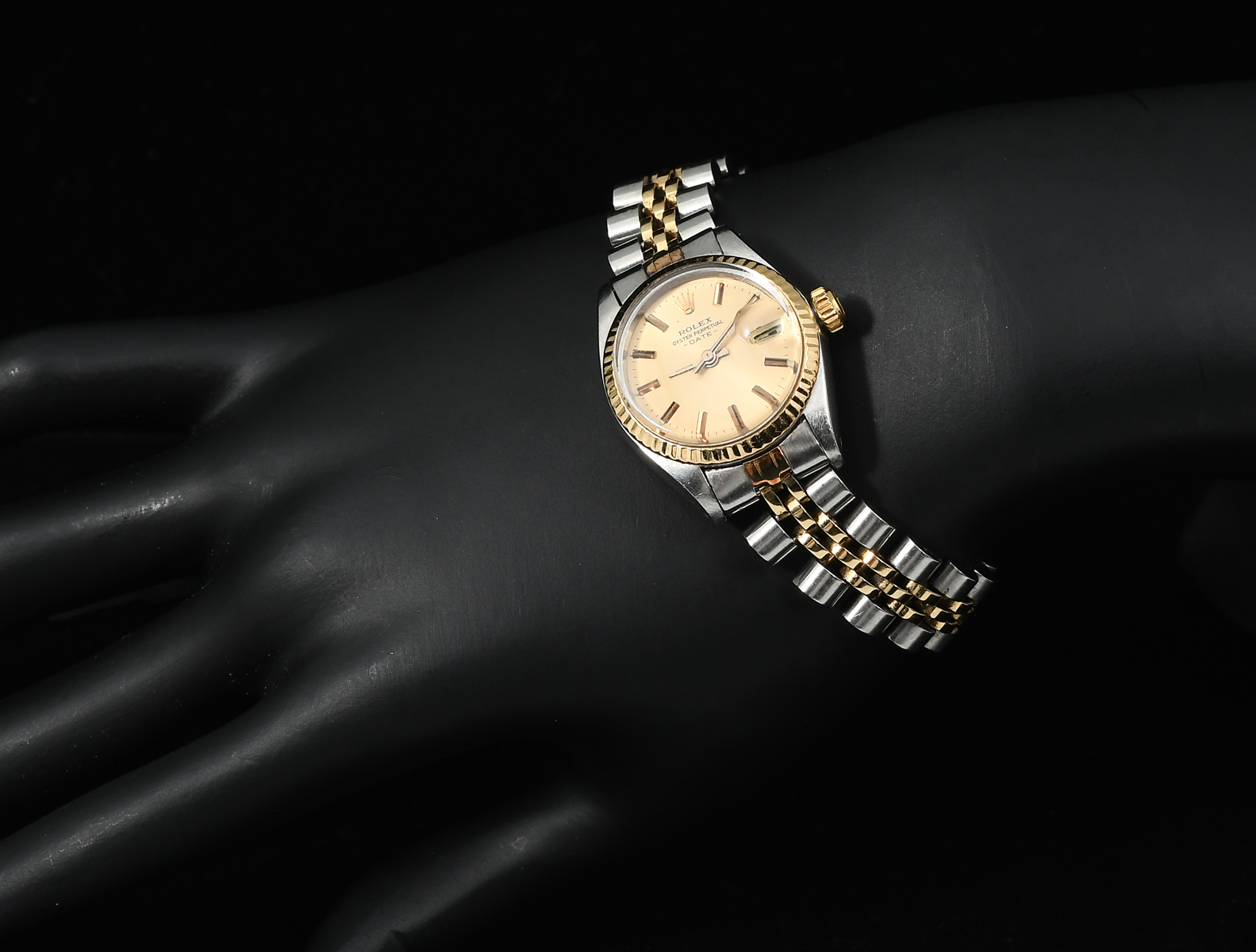 18K GOLD AND STAINLESS STEEL LADIES