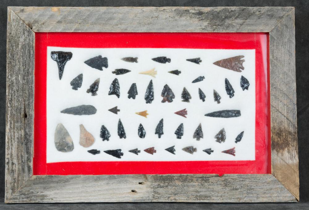 COLLECTION OF NATIVE AMERICAN ARROW