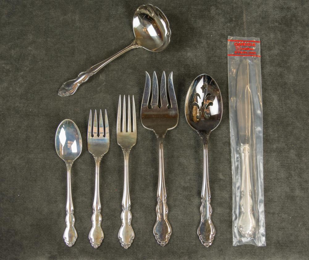 STERLING SILVER FLATWARE SETSTERLING