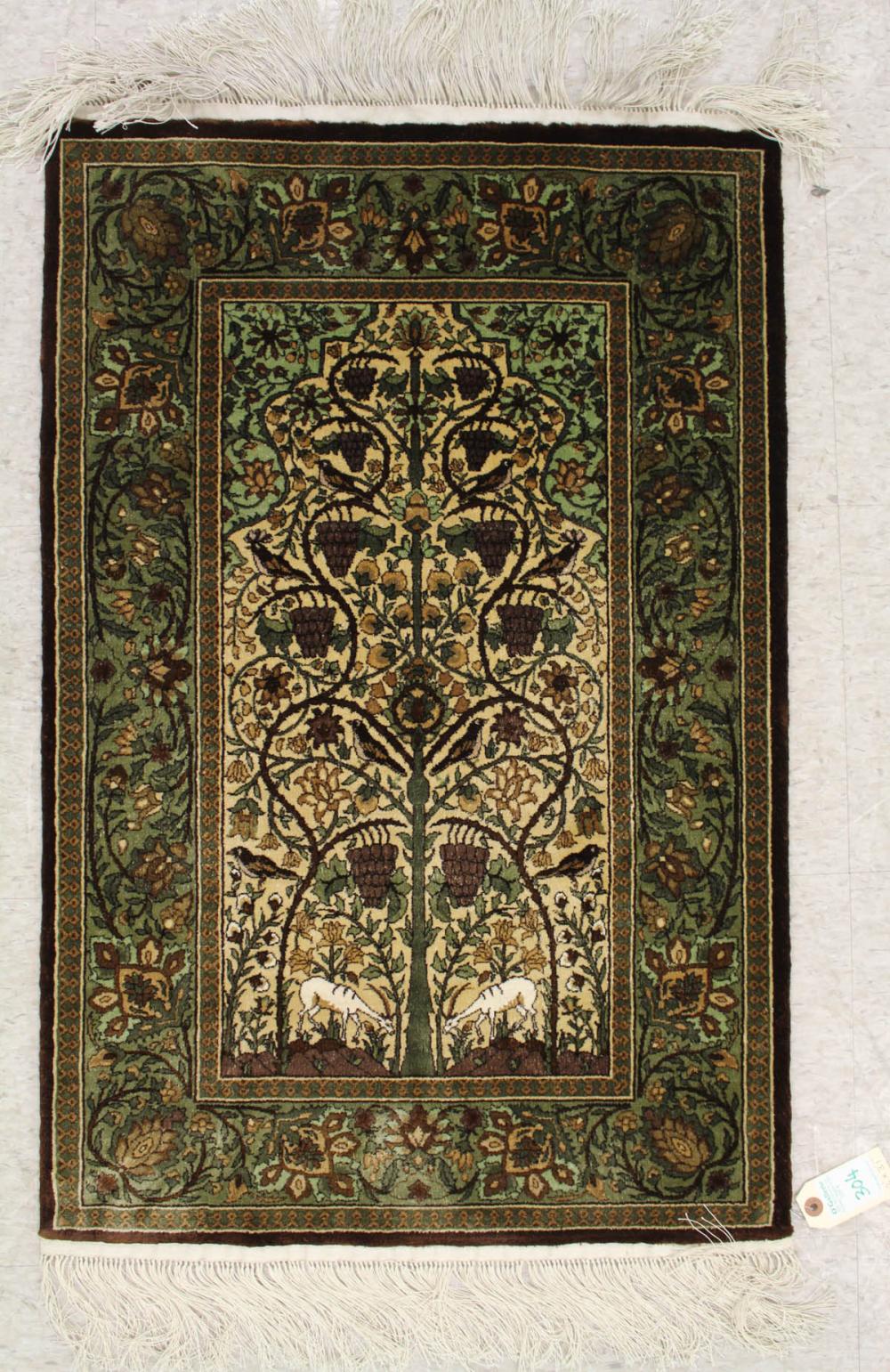 CONTEMPORARY PERSIAN SILK TABRIZ 30a2a1