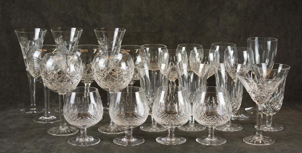 WATERFORD CRYSTAL STEMWARE GROUP 30a343