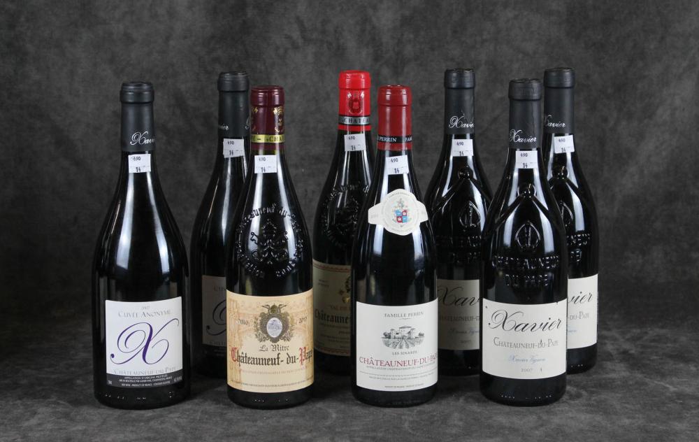 FOURTEEN BOTTLES OF CHATEAUNEUF DU PAPE 30a352