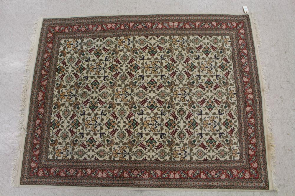 HAND KNOTTED AGRA AREA RUGHAND 30a3c2