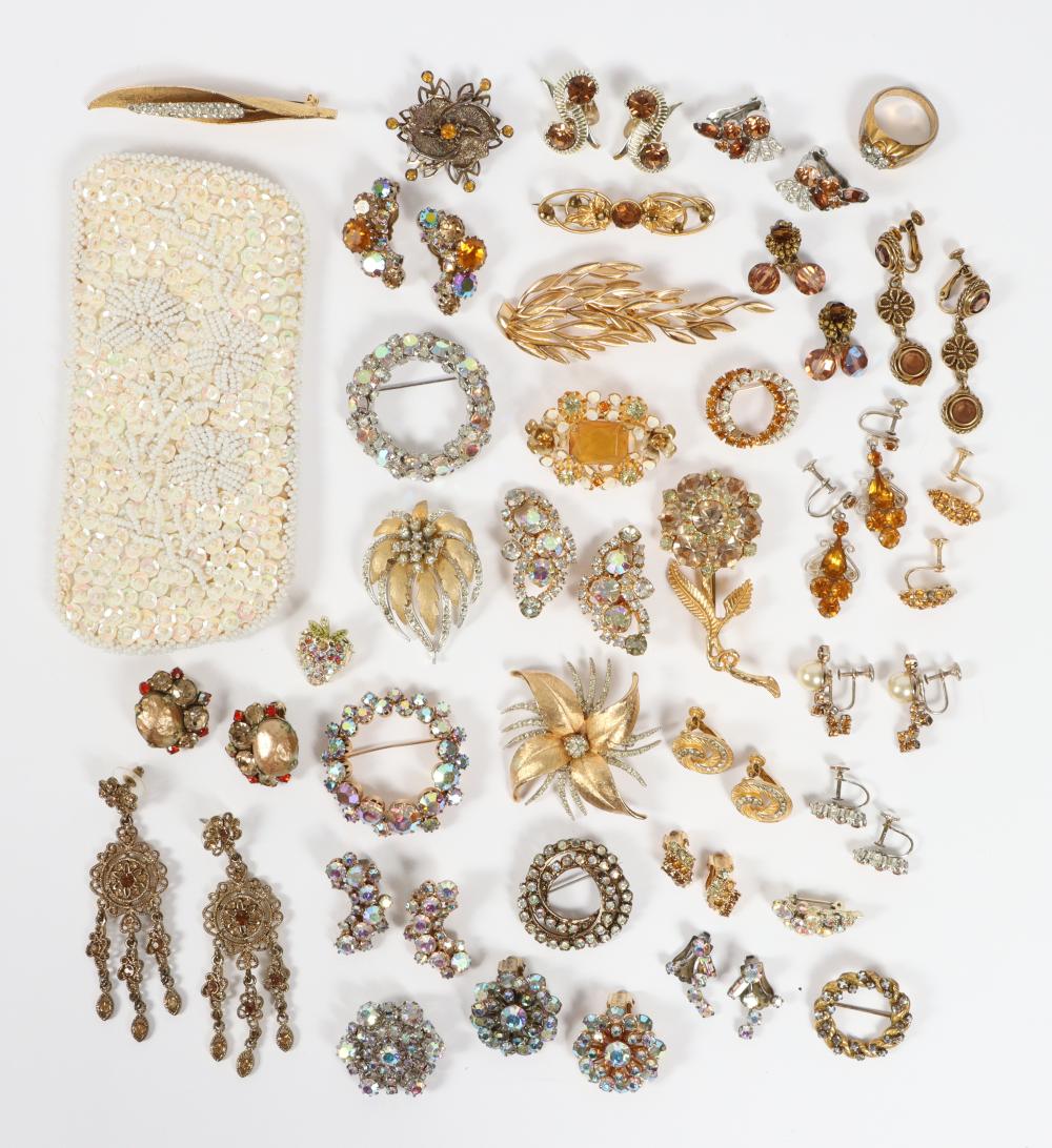 VINTAGE COSTUME JEWELRY AND ACCESSORY