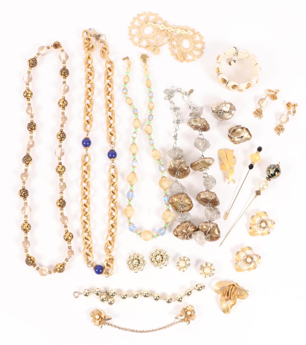 VINTAGE COSTUME JEWELRY AND ACCESSORY