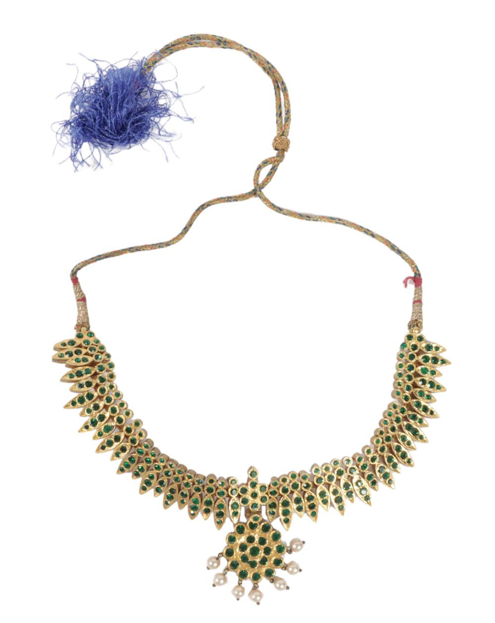 INDIAN MUGHAL WEDDING JEWELRY NECKLACE 30a4be