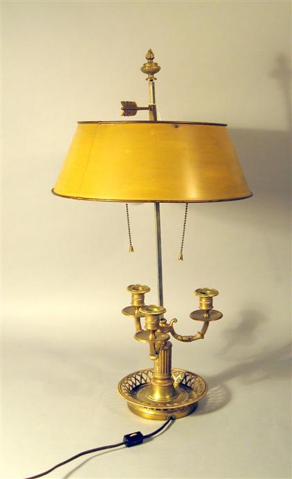 French gilt bronze bouillotte lamp 4dd5a